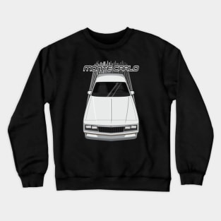 Chevrolet Monte Carlo 1984 - 1989 - white and gold Crewneck Sweatshirt